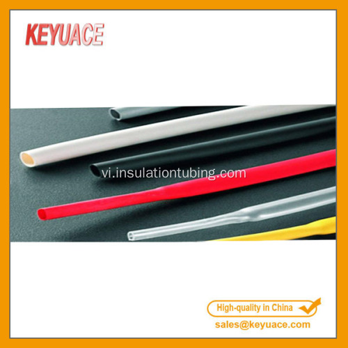 Đen mỏng tường Polyolefin Heat Shrink Tubing